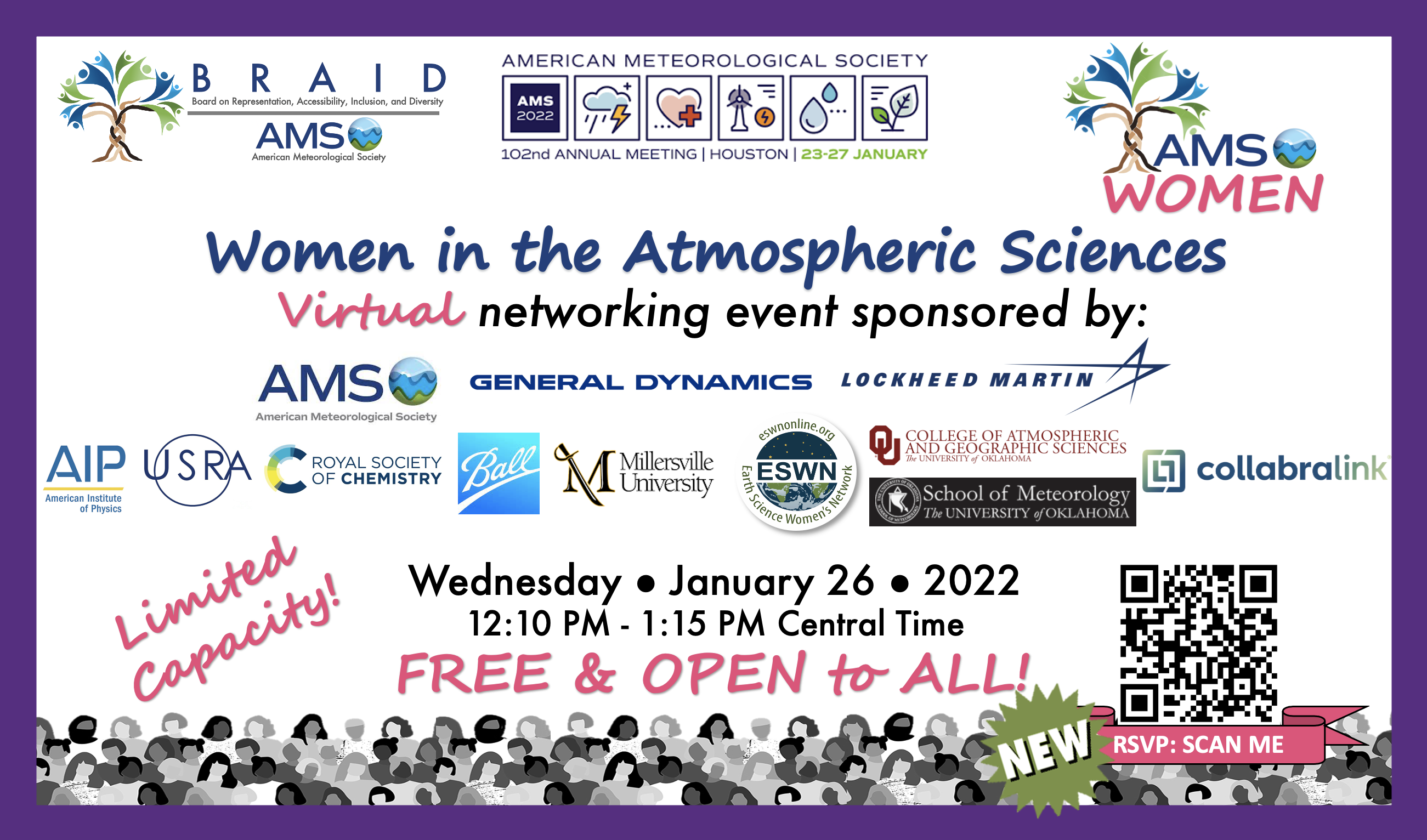 Women in Atmospheric Science Luncheon 2022 AMS Annual Meeting